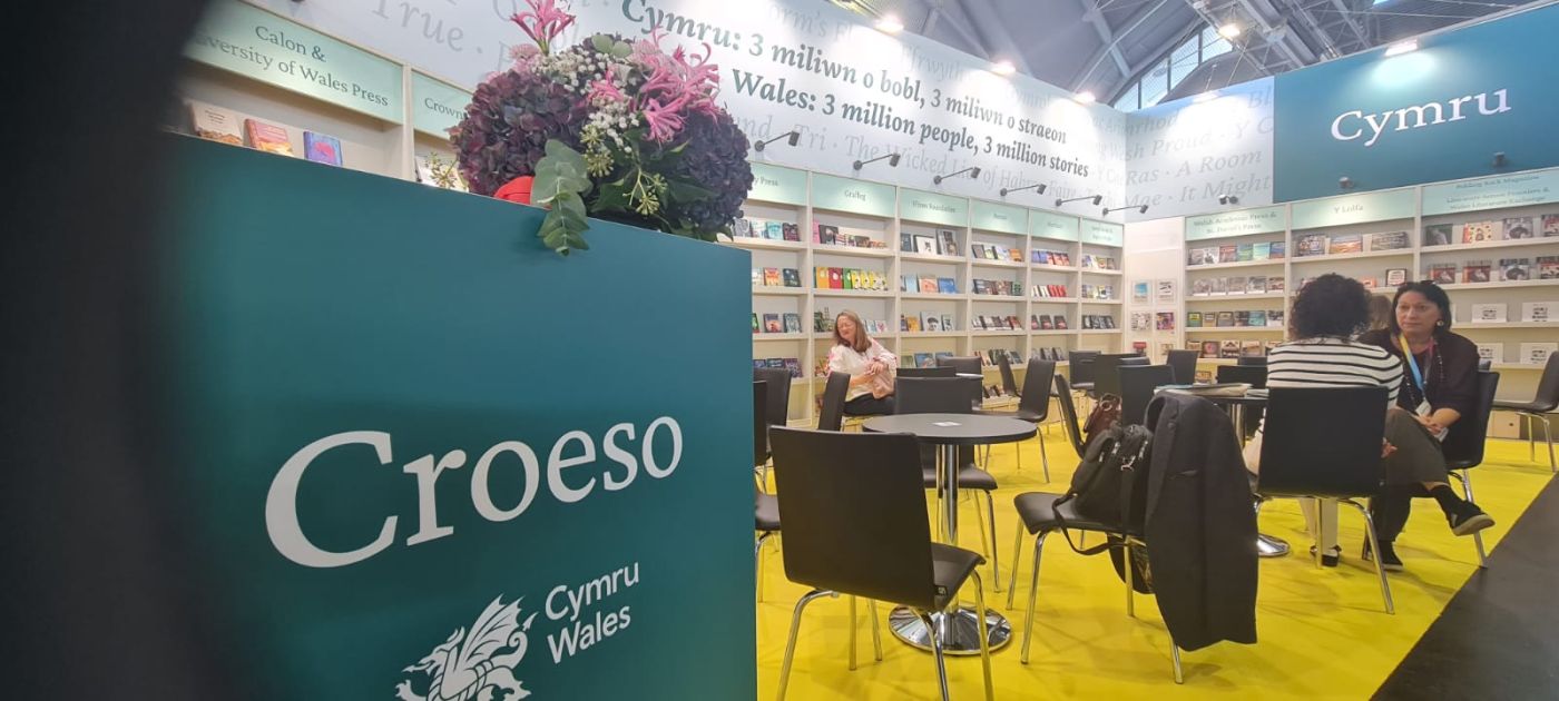 Wales Stall at Frankfurt Book Festival